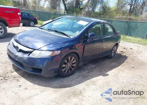 2010 Honda Civic Lx z USA, uszkodzony, nr VIN 2HGFA1F54AH580156